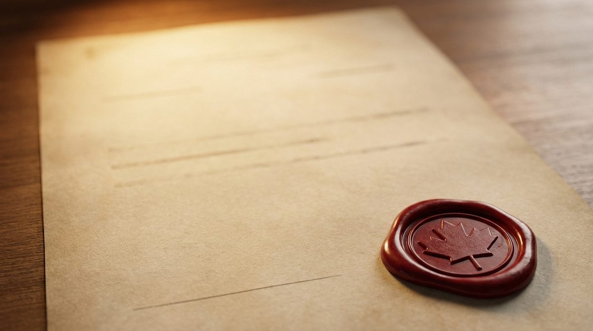 A GIA diamond grading report next to a certified Canadian diamond and loupe