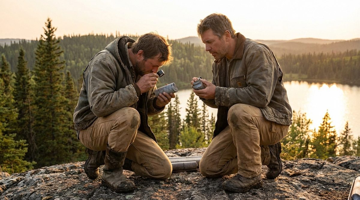 Vast Canadian Northwest Territories landscape where diamonds were first discovered