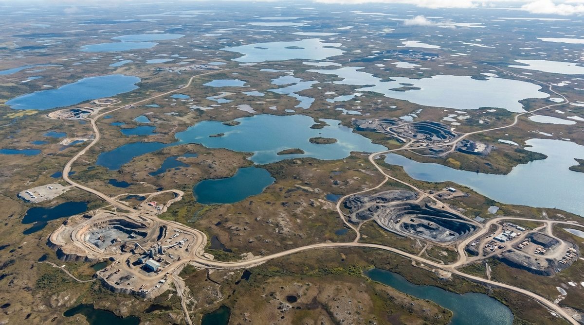 Overview of Canadian diamond mining operations in the Northwest Territories